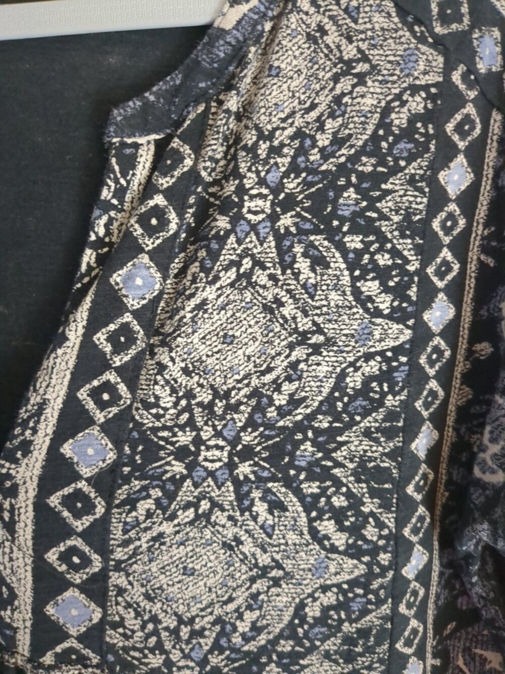Med Long Sleeve Lucky Brand Tunic / Top - Picture 9 of 11